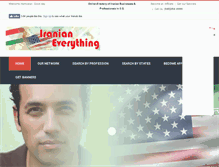 Tablet Screenshot of iranianeverything.com